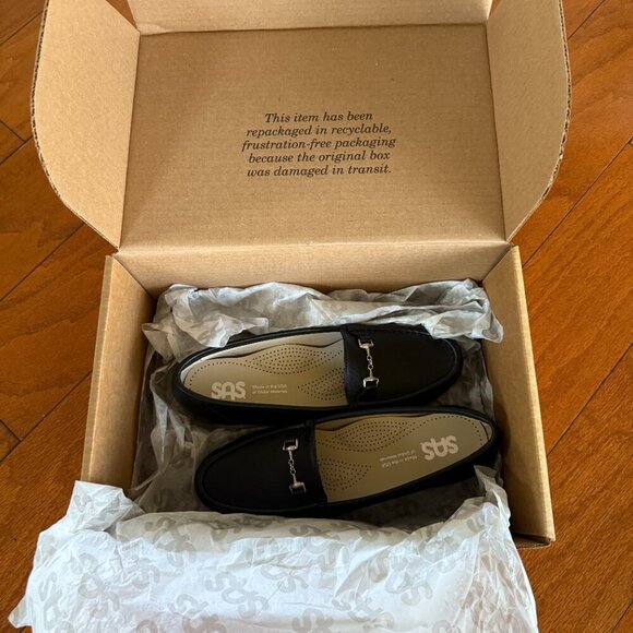 SAS Metro Comfort Bit Loafer Black 8.5 N - Narrow - Picture 10 of 11